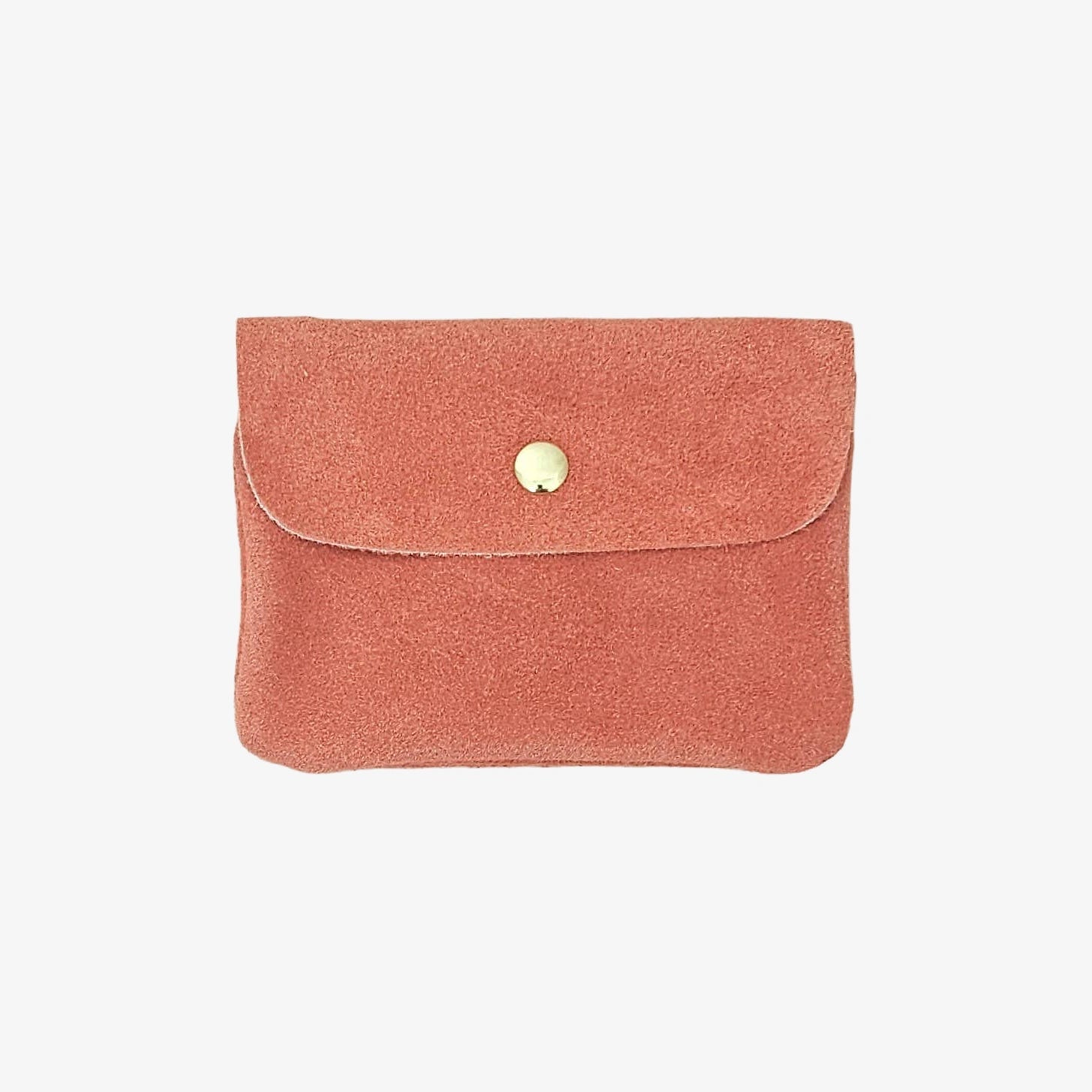 Royal Marais - Geldbeutel in Wildleder-Optik • Koralle - ROSA ECK