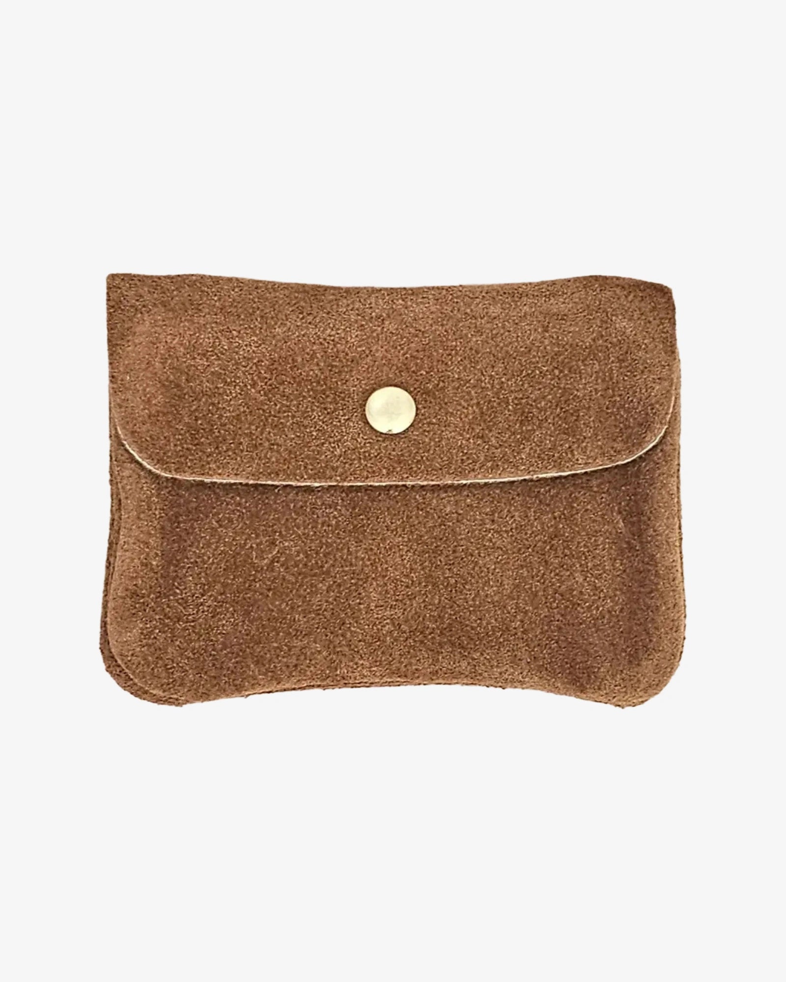 Geldbeutel in Wildleder-Optik • Camel