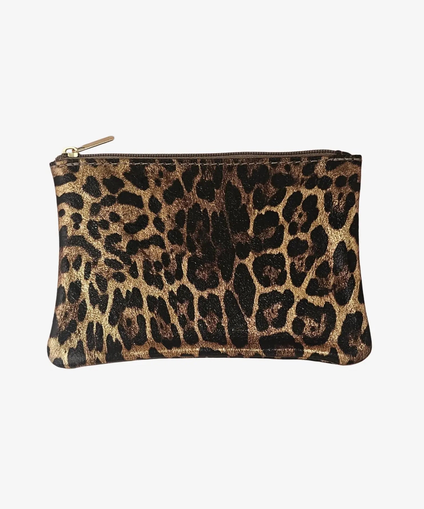 Royal Marais - Kosmetiktäschchen (M) • Dunkles Leopard - ROSA ECK