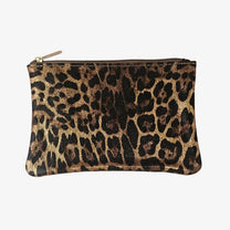 Royal Marais - Kosmetiktäschchen (M) • Dunkles Leopard - ROSA ECK