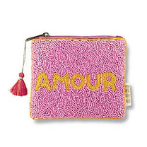 Sansira Jewelry - Geldbeutel/Etui mit Perlen • Amour - ROSA ECK