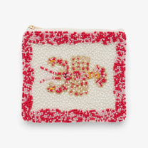 Sansira Jewelry - Geldbeutel/Etui mit Perlen • Hummer - ROSA ECK