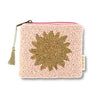 Sansira Jewelry - Geldbeutel/Etui mit Perlen • Sonne - ROSA ECK