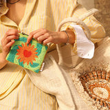 Sansira Jewelry - Geldbeutel/Etui mit Perlen • Zitrone - ROSA ECK