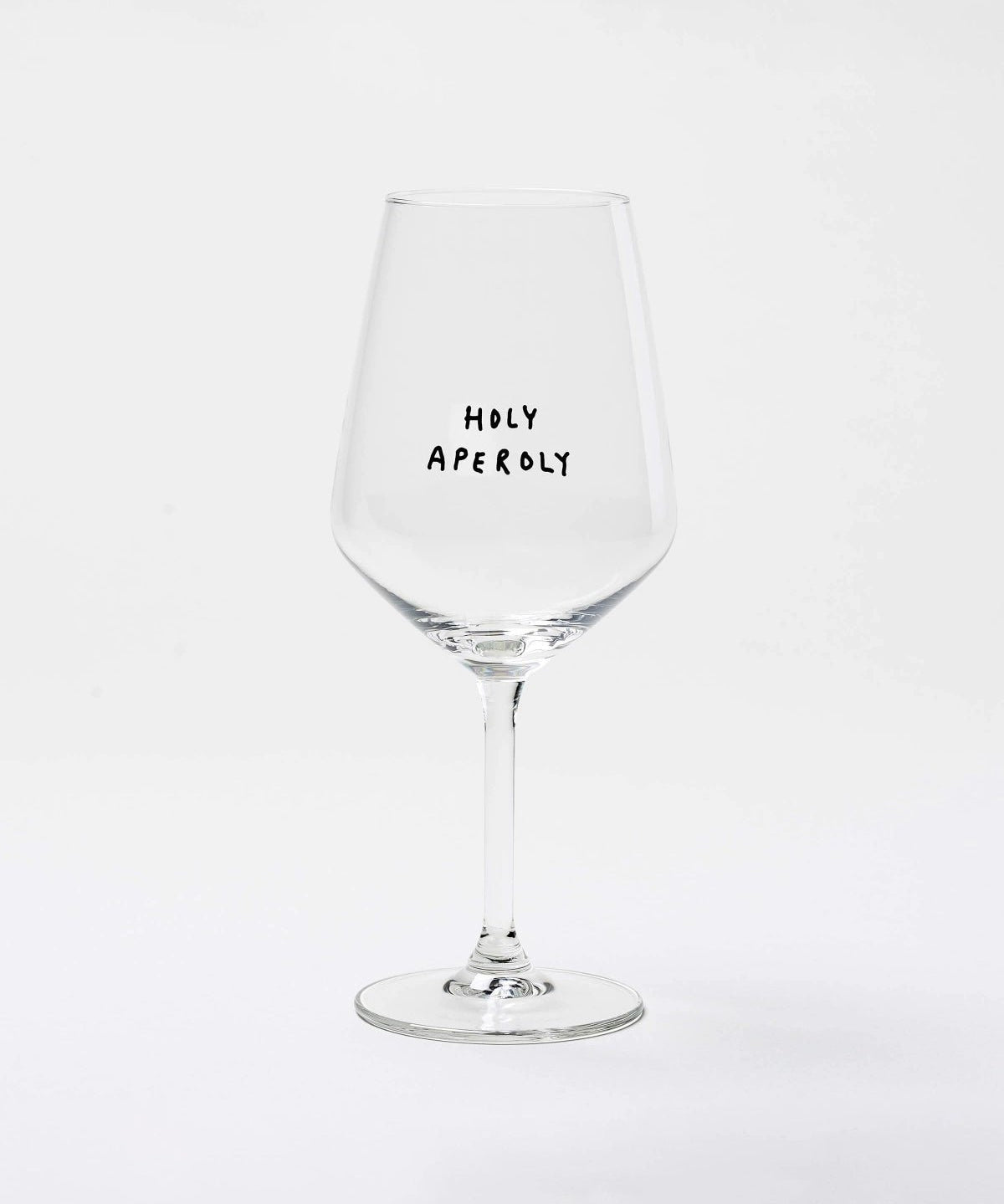 selekkt - HOLY APEROLY Glas mit Spruch - Trinkglas - ROSA ECK Concept Store