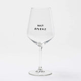 selekkt - HOLY APEROLY Glas mit Spruch - Trinkglas - ROSA ECK Concept Store