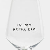 selekkt - IN MY REFILL ERA Weinglas - Trinkglas - ROSA ECK