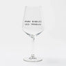 selekkt - MORE BUBBLES LESS TROUBLES Glas für Spritz - Trinkglas - ROSA ECK Concept Store