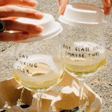 selekkt - Weinglas mit Spruch • I'm Doing Wine - ROSA ECK
