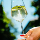 selekkt - Weinglas mit Spruch • I'm Doing Wine - ROSA ECK