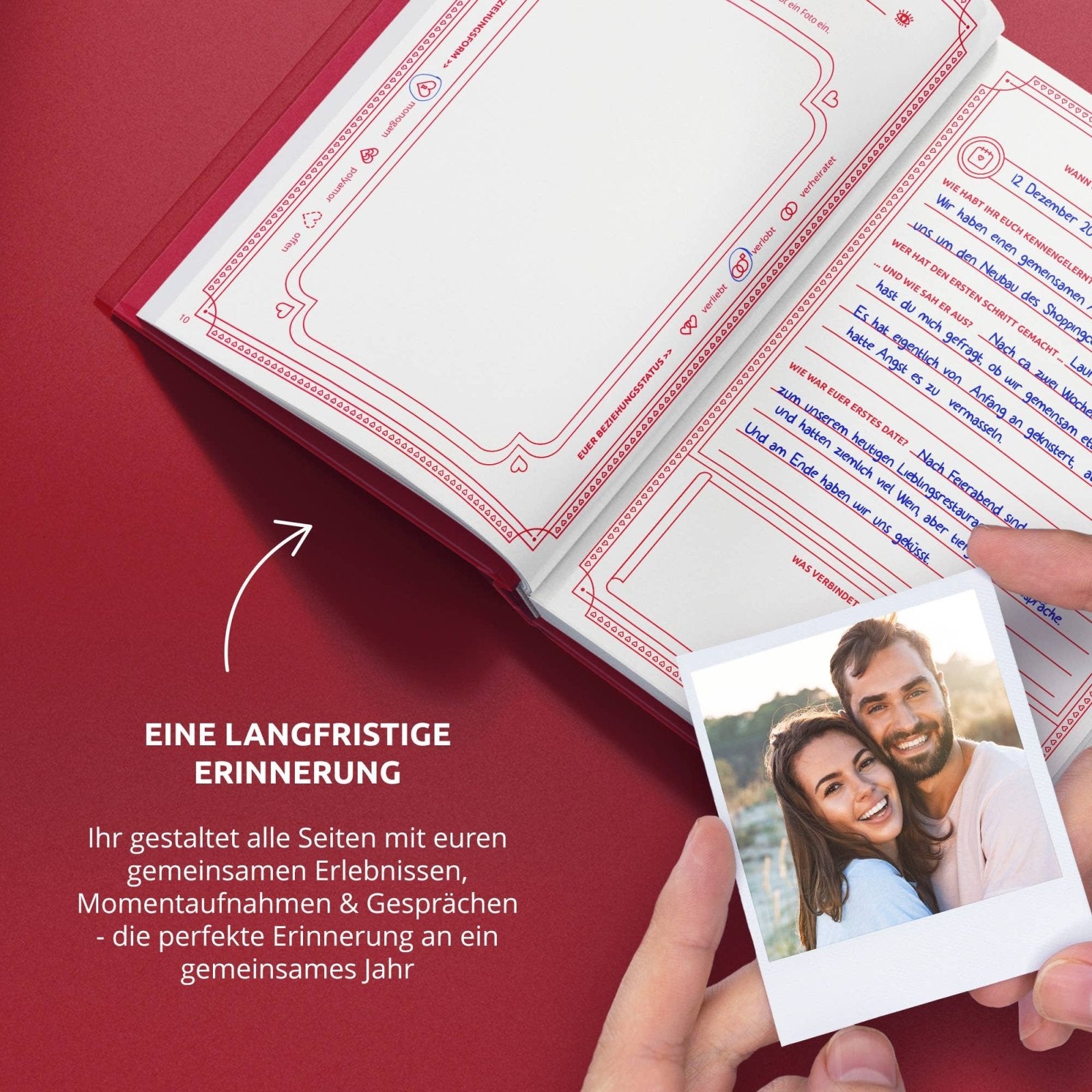 Simon & Jan - Erzählt euch mehr – Das Paar-Journal - ROSA ECK