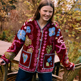 MAGGIE Jacke • Velvet Burgundy