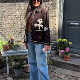 Sissel Edelbo - TWIGGY Jacke • Fudge Brown - ROSA ECK