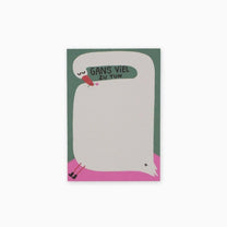 Slinga Illustration - GANS VIEL ZU TUN Notizblock - Notizblock - ROSA ECK Concept Store