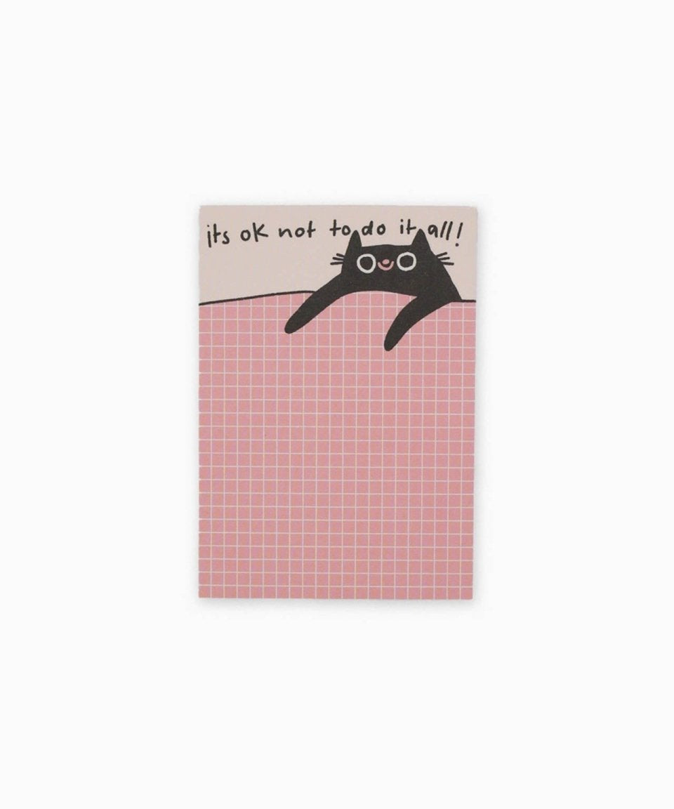 Slinga Illustration - IT'S OK Notizblock - Notizblock - ROSA ECK Concept Store
