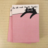 Slinga Illustration - IT'S OK Notizblock - Notizblock - ROSA ECK Concept Store