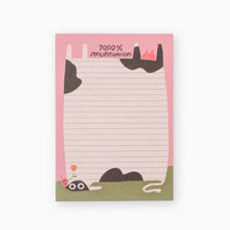 Slinga Illustration - MUHTIVATION Notizblock (A7) - ROSA ECK