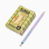 Slinga Illustration - WELS IN DER BRANDUNG Mini-Puzzle - ROSA ECK