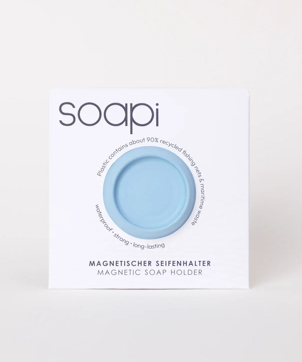 Soapi - Magnetischer Seifenhalter • Hellblau - Seifenablage - ROSA ECK