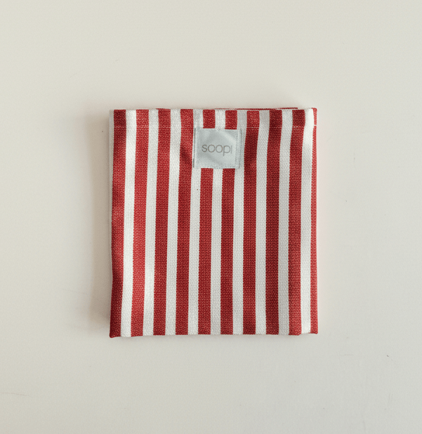 Soapi - Magnetisches Küchentuch • Rot - ROSA ECK