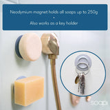 Soapi - Magnetseifenhalter Starter-Kit • Blau - ROSA ECK