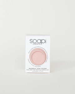 Soapi - Magnetseifenhalter Starter - Kit • Pfirsich - Seifenablage - ROSA ECK Concept Store