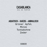 sober - CASABLANCA Eau de Parfum - ROSA ECK - , ,