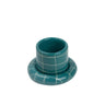 SOMANYBLOBS - GRID Espressobecher mit Untertasse (65 ml) • Grün - ROSA ECK