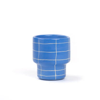 SOMANYBLOBS - GRID Tasse (220 ml) • Hellblau - ROSA ECK