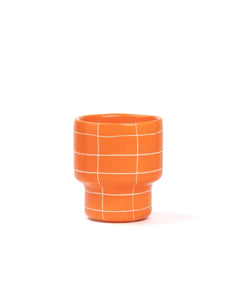 SOMANYBLOBS - GRID Tasse (220 ml) • Orange - ROSA ECK