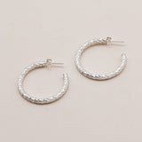 Sonstige - BIG LIV Creolen - ROSA ECK - Silber, ,