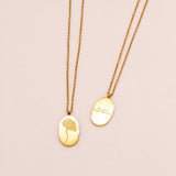 Sonstige - BIRTHMONTH Necklace - ROSA ECK - Gold, ,