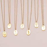 Sonstige - BIRTHMONTH Necklace - ROSA ECK - Gold, ,