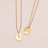 Sonstige - BIRTHMONTH Necklace - ROSA ECK - Gold, ,