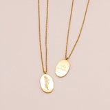 Sonstige - BIRTHMONTH Necklace - ROSA ECK - Gold, ,