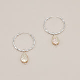 Sonstige - CLEO Creolen - ROSA ECK - Silber, ,