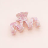 Sonstige - COTTON CANDY Swirl Clip - ROSA ECK - , ,