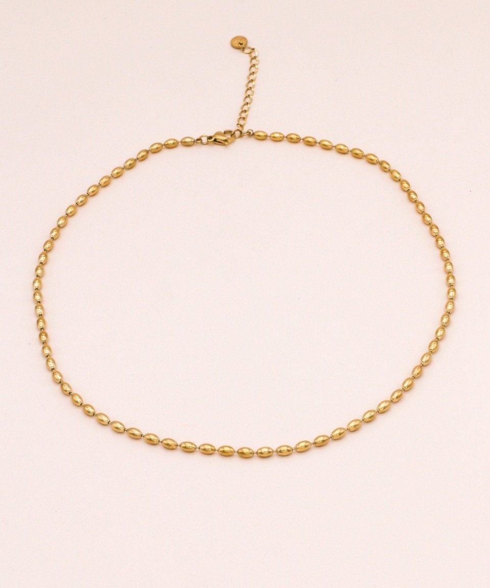 Sonstige - LENE Necklace - ROSA ECK - Gold, ,