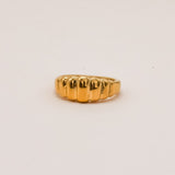 Sonstige - LINN Ring - ROSA ECK - Gold, ,