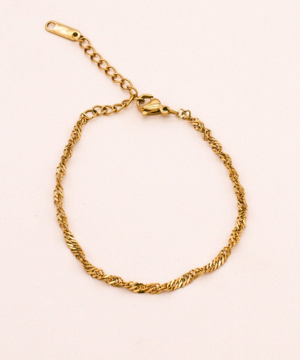 Sonstige - RIA Bracelet - ROSA ECK - Gold, ,