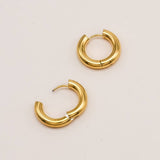 Sonstige - SIMPLE Hoops - ROSA ECK - Gold, ,
