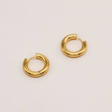 Sonstige - SIMPLE Hoops - ROSA ECK - Gold, ,