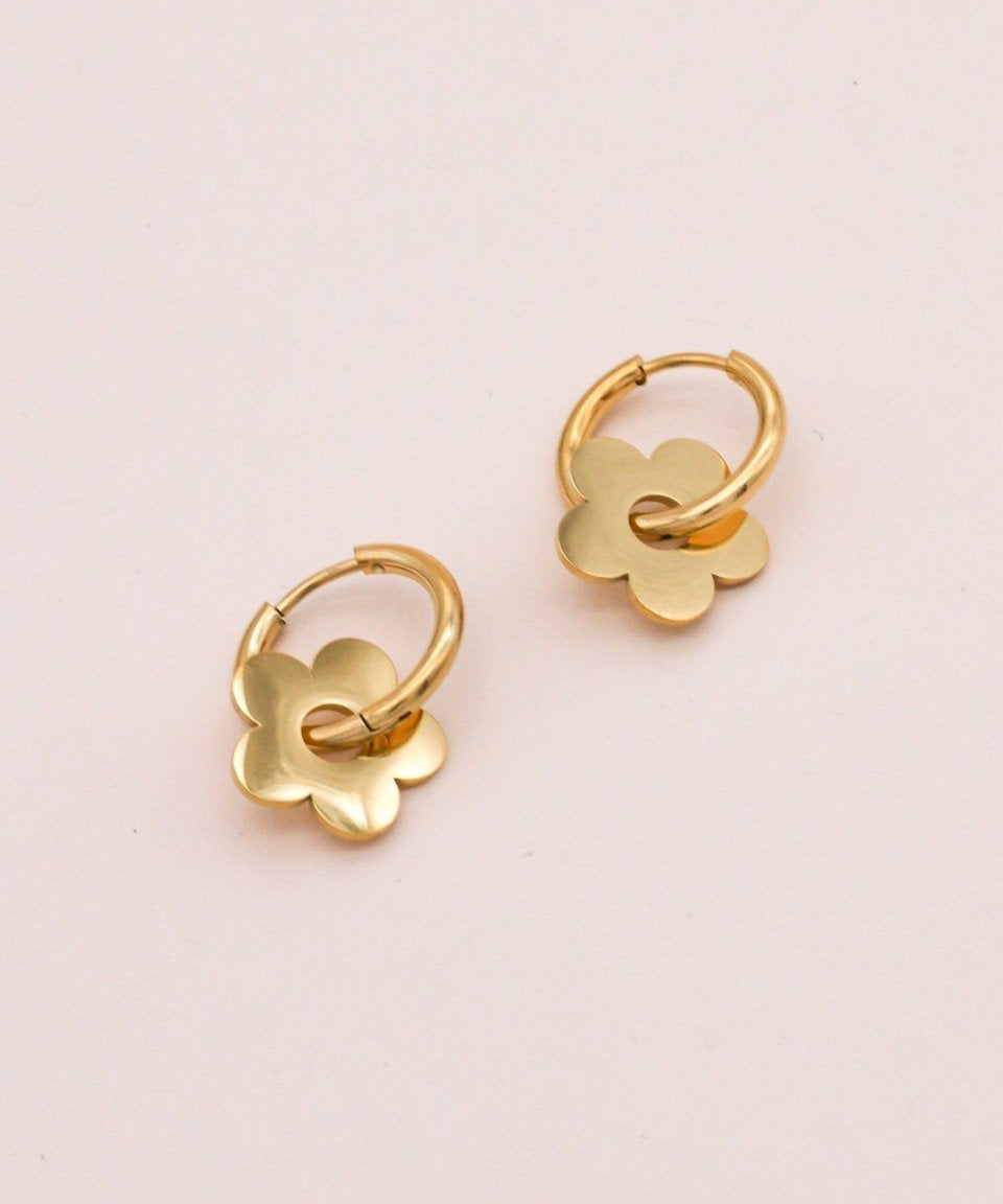 Sonstige - SPRING Earrings - ROSA ECK - Gold, ,