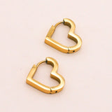 Sonstige - SWEETHEART Hoops - ROSA ECK - Gold, ,