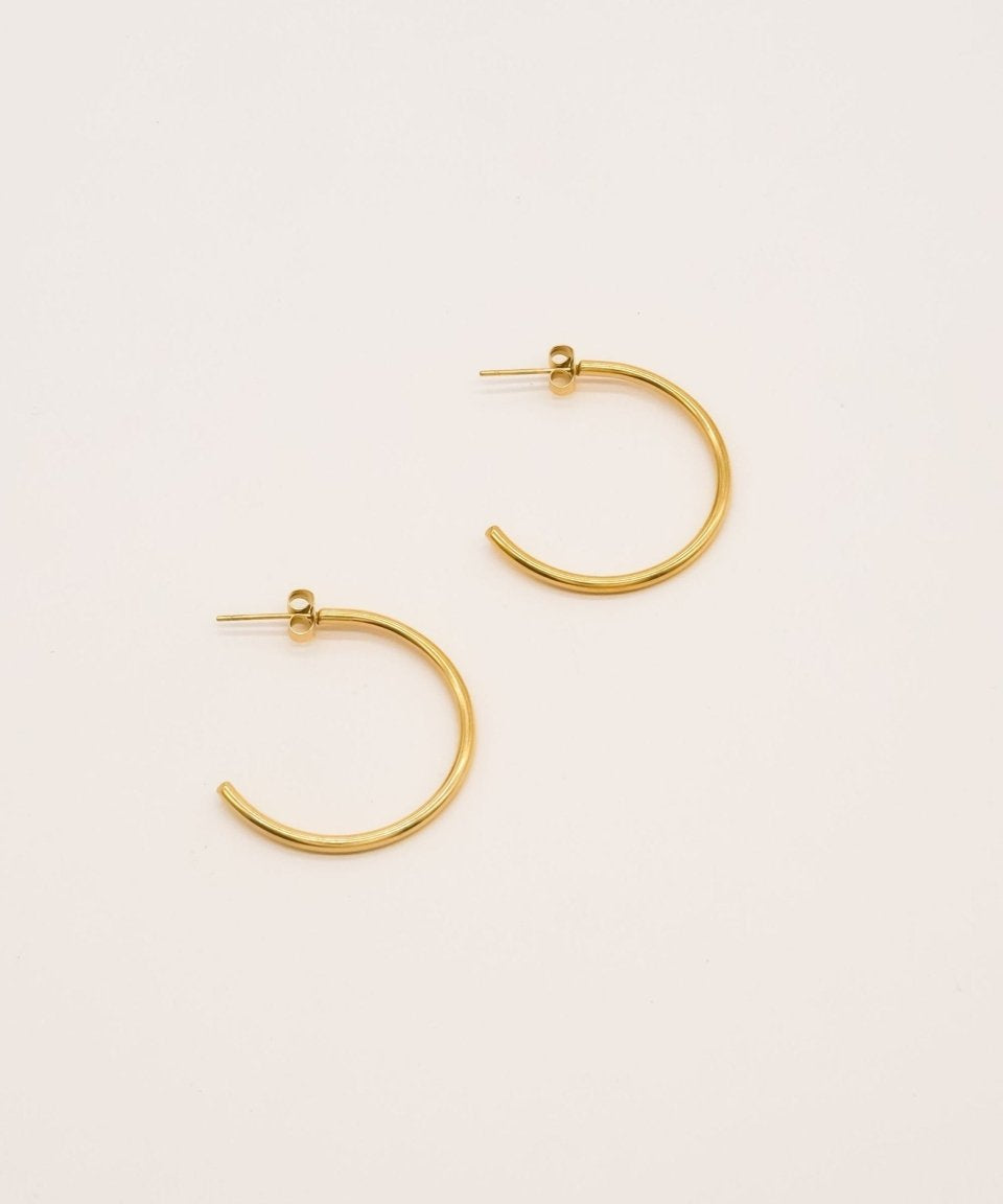 Sonstige - THIN Earrings - ROSA ECK - Gold, ,