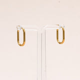 Sonstige - THIN OVAL SIMPLE Hoops - Ohrringe - ROSA ECK Concept Store