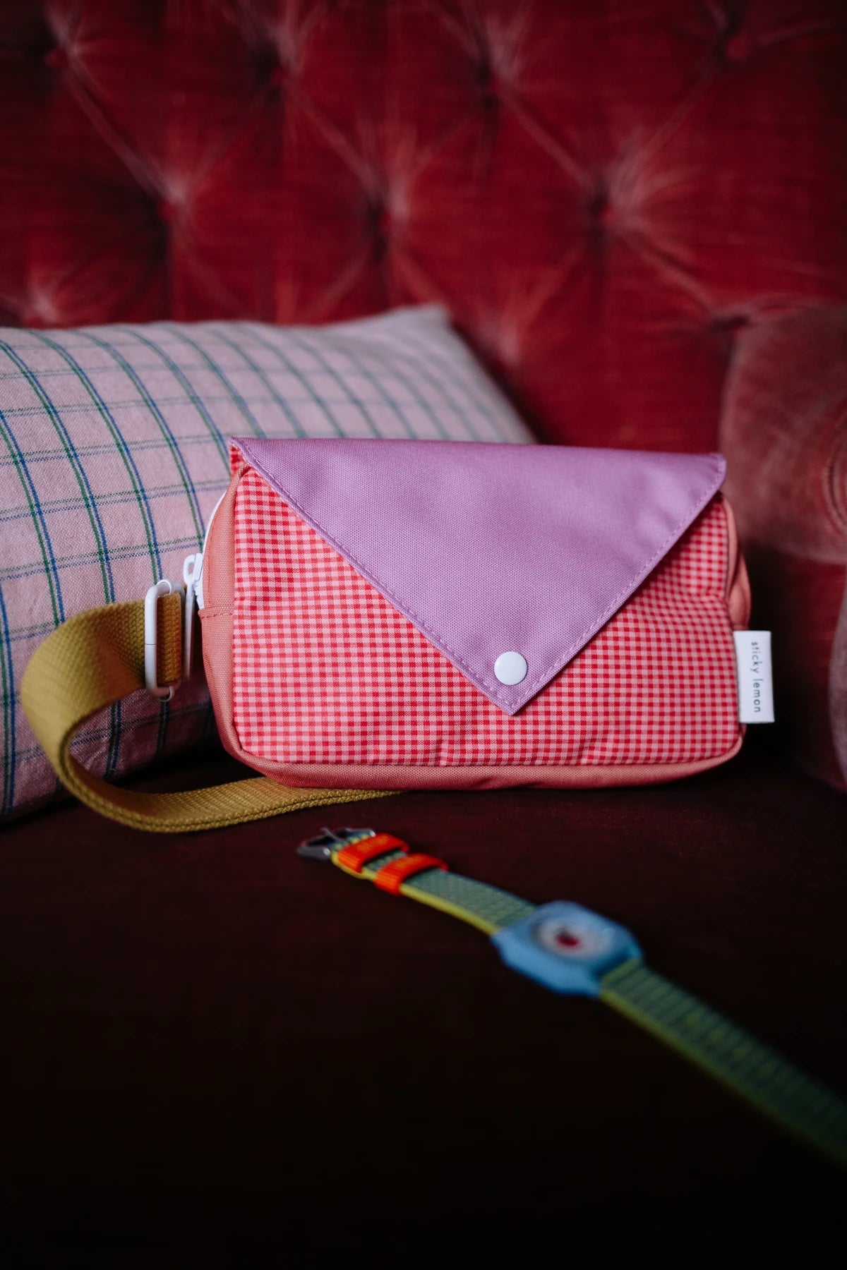 Sticky Lemon - LEMON TREE Kinder - Bauchtasche (S) • envelope | rosebay pink - ROSA ECK