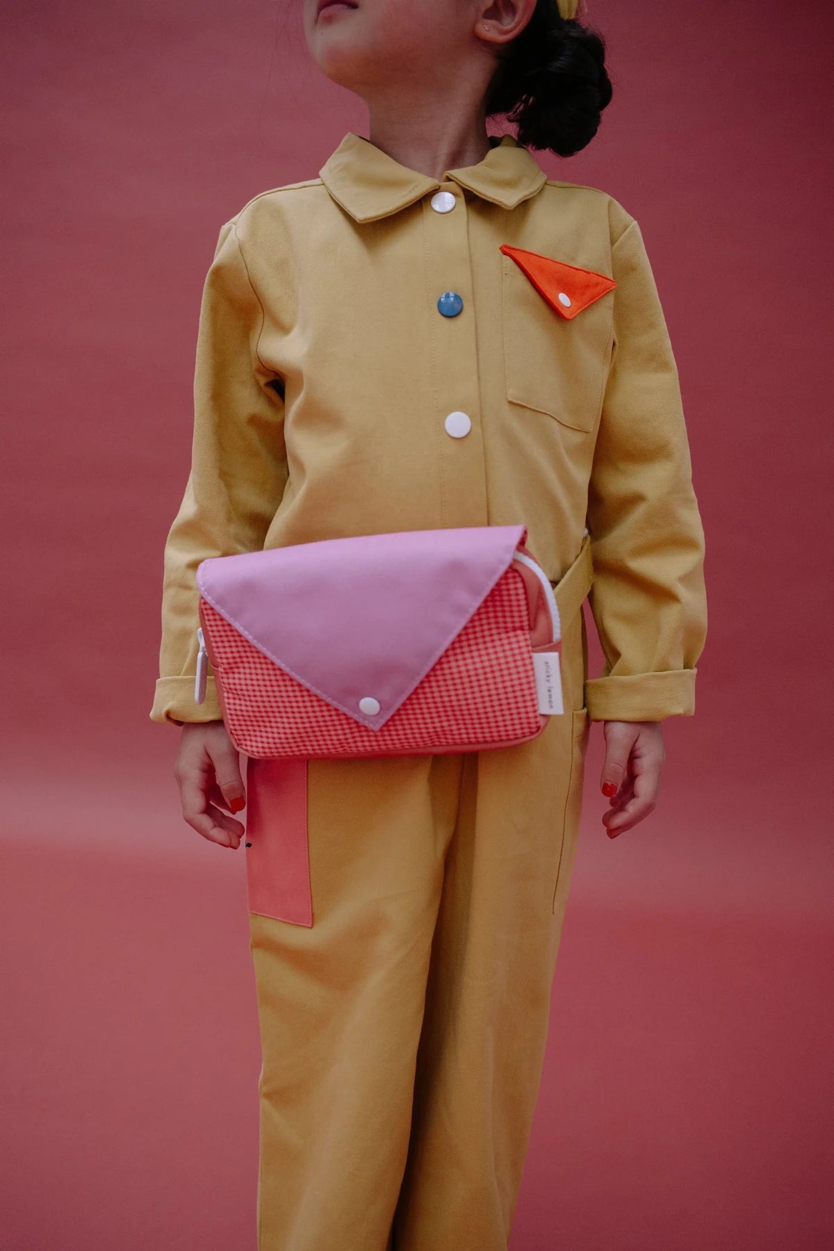 Sticky Lemon - LEMON TREE Kinder - Bauchtasche (S) • envelope | rosebay pink - ROSA ECK