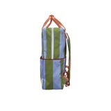 Sticky Lemon - LEMON TREE Kinder-Rucksack (L) • stripes | tickling grass + cloud blue - ROSA ECK