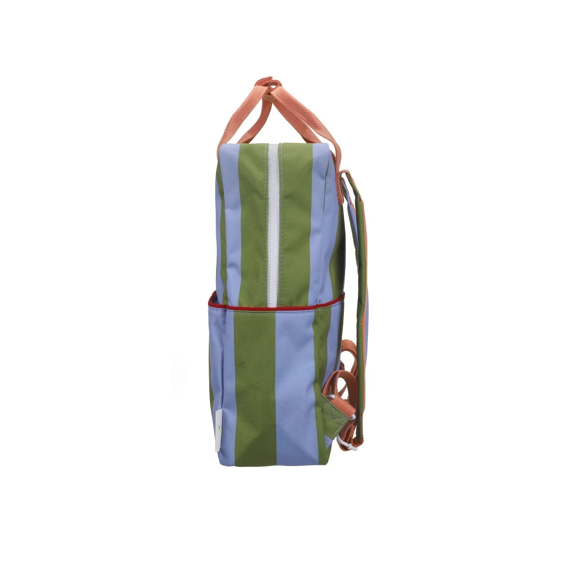 Sticky Lemon - LEMON TREE Kinder-Rucksack (L) • stripes | tickling grass + cloud blue - ROSA ECK